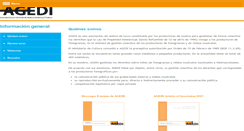 Desktop Screenshot of agedi.es