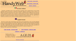 Desktop Screenshot of handyweb.agedi.it