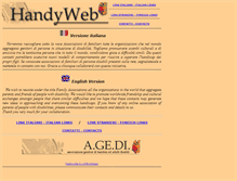 Tablet Screenshot of handyweb.agedi.it